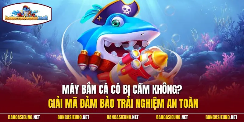 Máy bắn cá có bị cấm không? Giải mã đảm bảo trải nghiệm an toàn