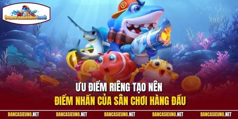 Ưu điểm riêng tạo nên điểm nhấn của sân chơi hàng đầu
